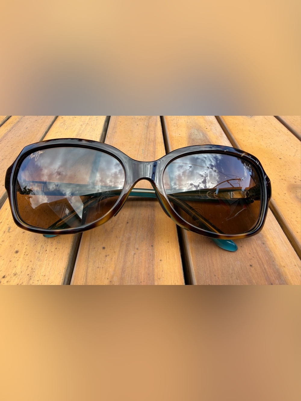 Maui Jim Sunglasses (MJ 714 Series) – For Repair or Replacement Lenses (AS IS)